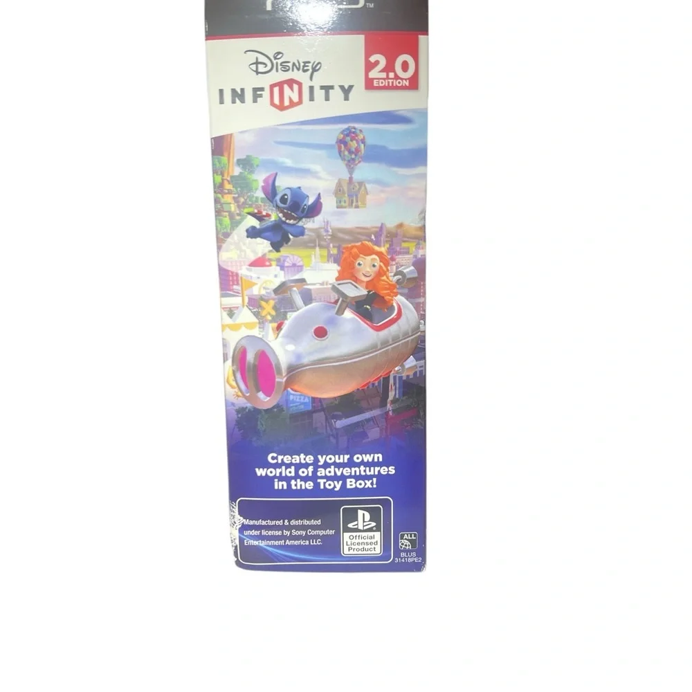 DISNEY | PS3 INFINITY 2.0 EDITION TOY BOX STARTER PACK W/ MERIDA AND STITCH